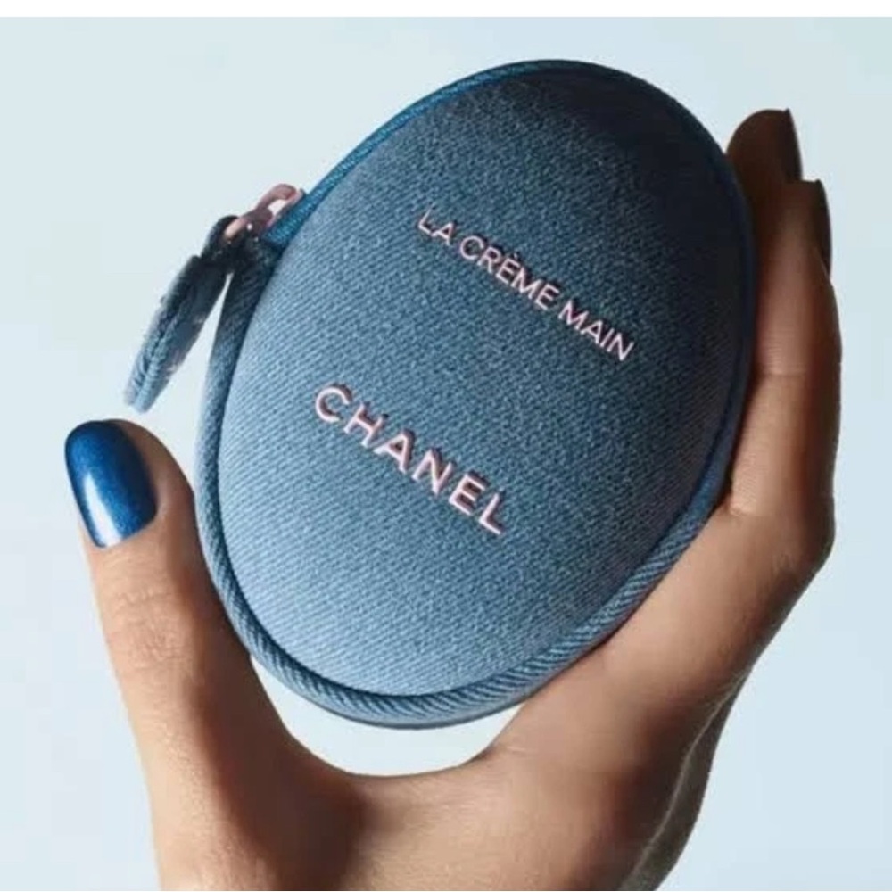 Chanel La Crème Main Blue Case DENIM CASE RARE SOLD OUT